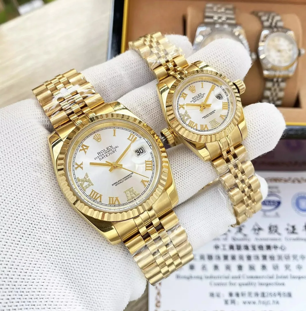 Rolex Datejust Pink Dial Watch — QC