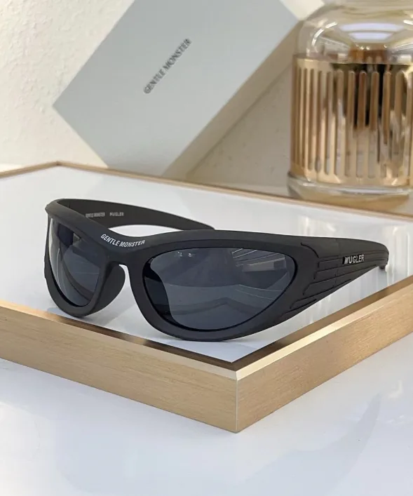 Gentle Monster Wrap Shield Sunglasses — Photo 5