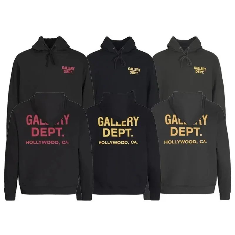 Gallery Dept Print Hooded Hoodie — Photo 5