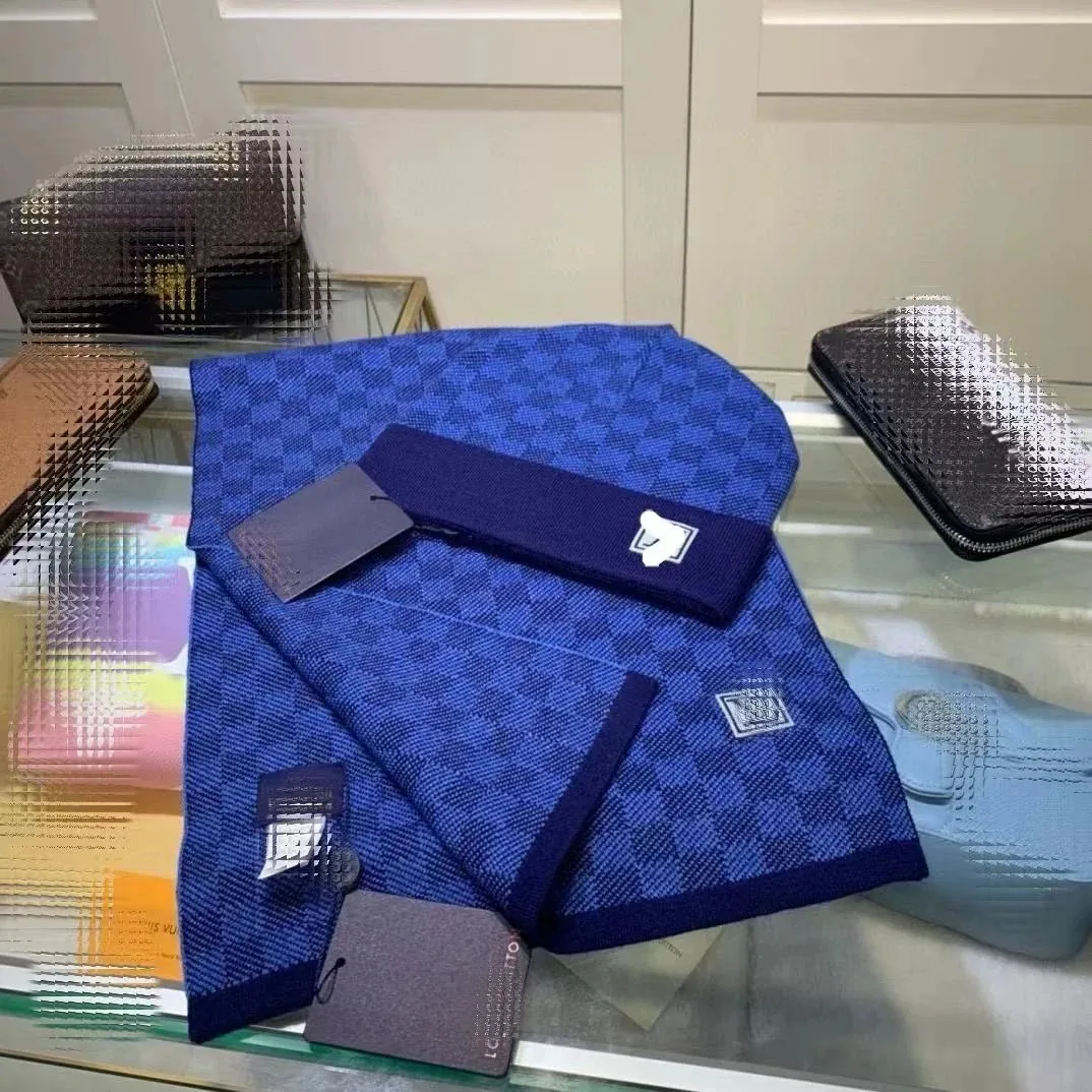 Louis Vuitton Damier Knit Beanie Collection — QC