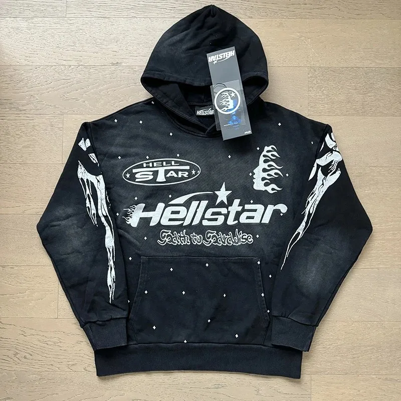 Washed Distressed Hoodie — Photo 13