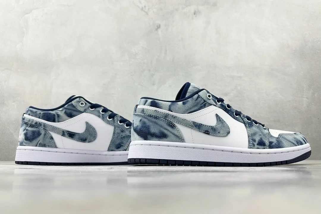 Air Jordan 1 Low Washed Denim — photo 6