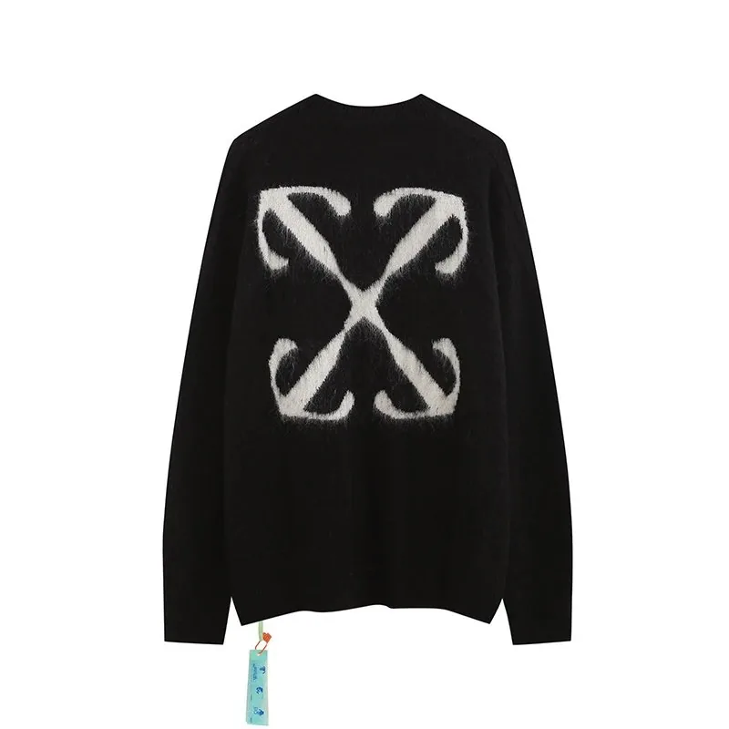 Off-White Knit Sweater — Zdjęcie 14