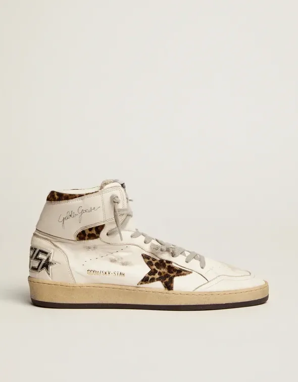 Golden Goose Sky-Star Low-Top Sneakers — Photo 9