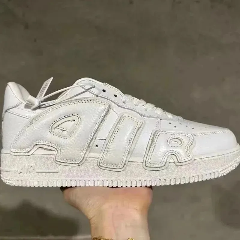 Nike Air Force 1 White Skate Shoes — Photo 15
