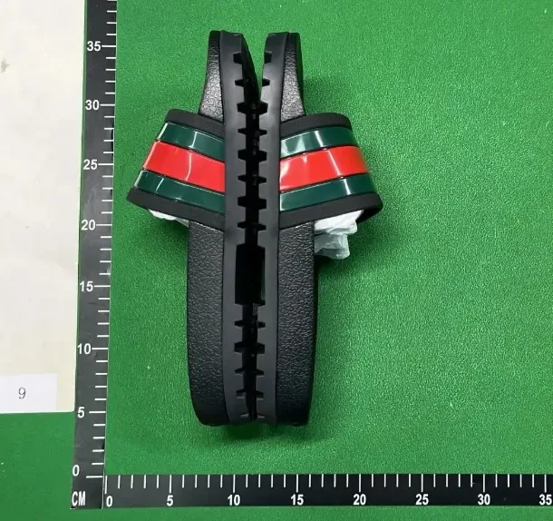 Rubber Web Lug Sole Slides — QC