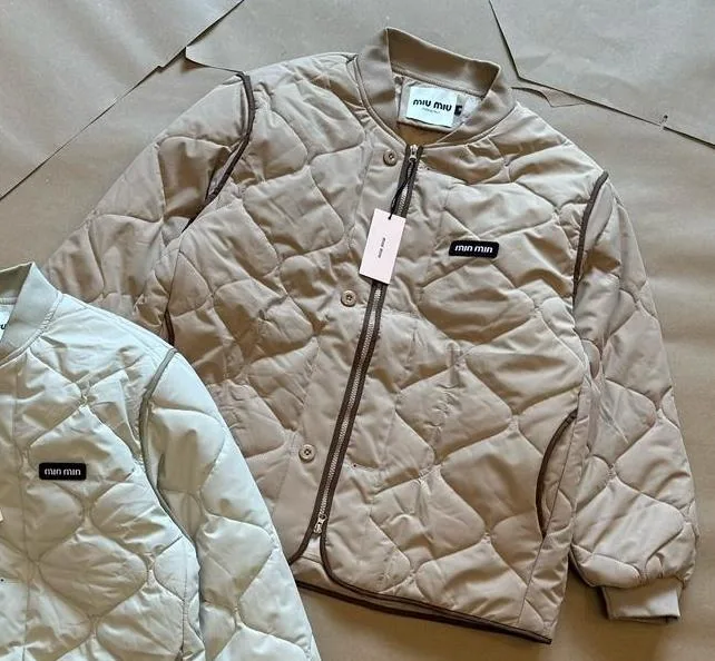 Quilted Logo Patch Padded Jacket — Photo 11