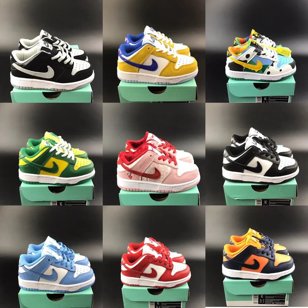 Nike Dunk Low Kids Lace-Up Skate Shoes
