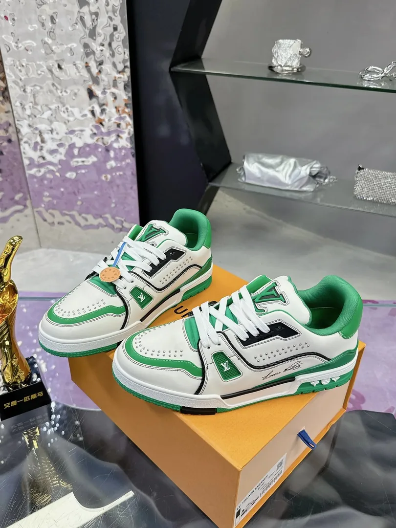 Louis Vuitton LV Trainer Balenciaga Maxi White — photo 9