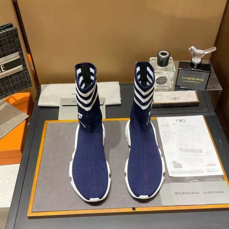 Balenciaga Speed Trainer White Stripe BGA 922 Sneakers — photo 8