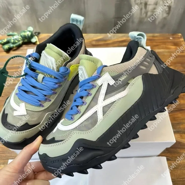 Off-White ODSY-1000 White Lace-Up Skate Shoes — photo 3