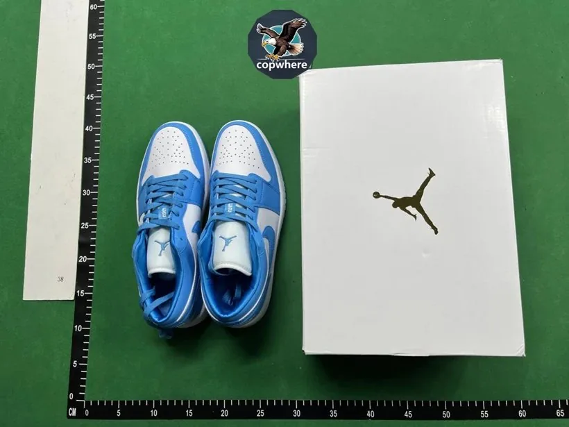 Black Air Jordan 1 Low — QC