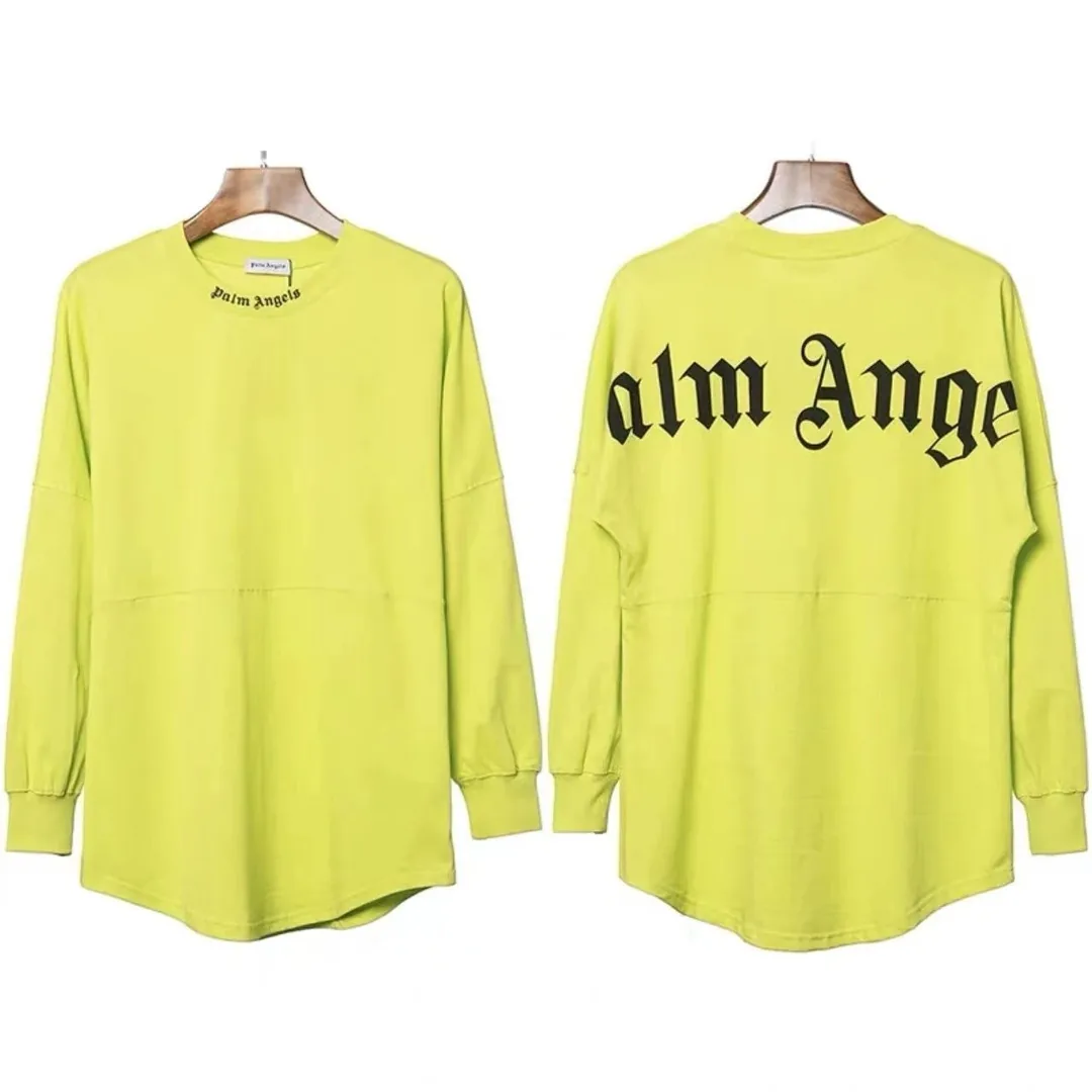 Palm Angels Letter Print Long-Sleeve Tee — Photo 15