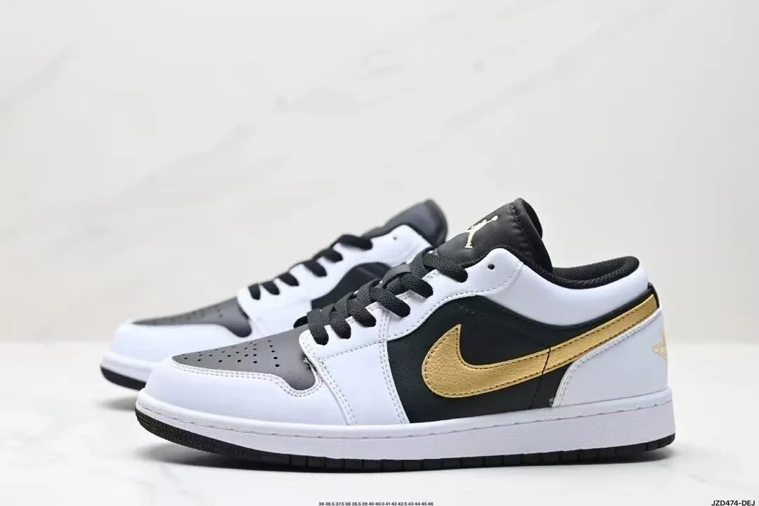 Air Jordan 1 Low Gold Swoosh — Photo 9