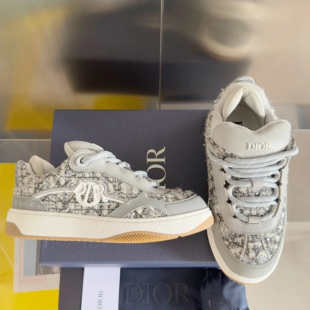 Dior Blue Puffy Chunky Sneakers — photo 9