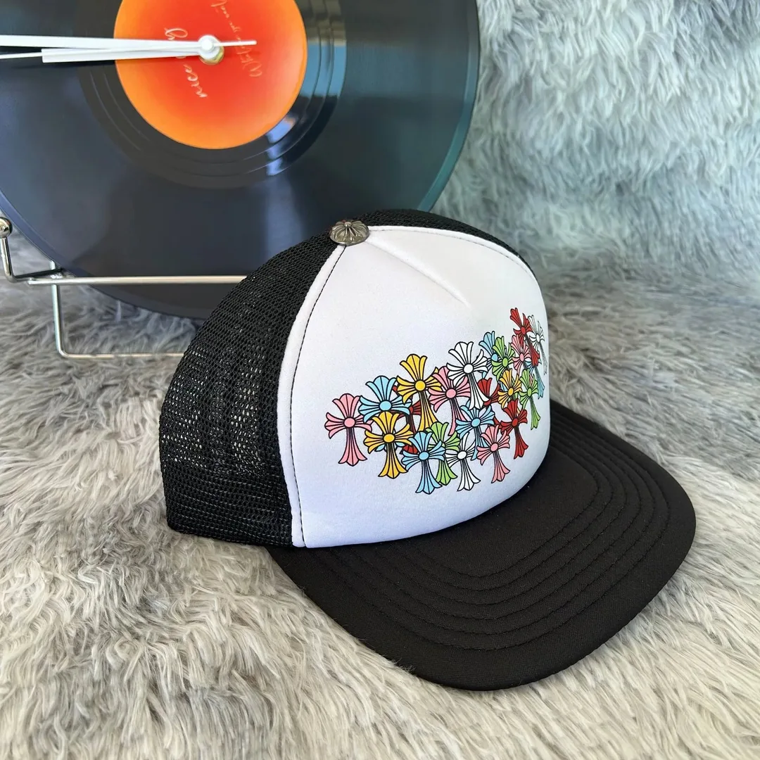 Embroidered Print Baseball Cap — Photo 6