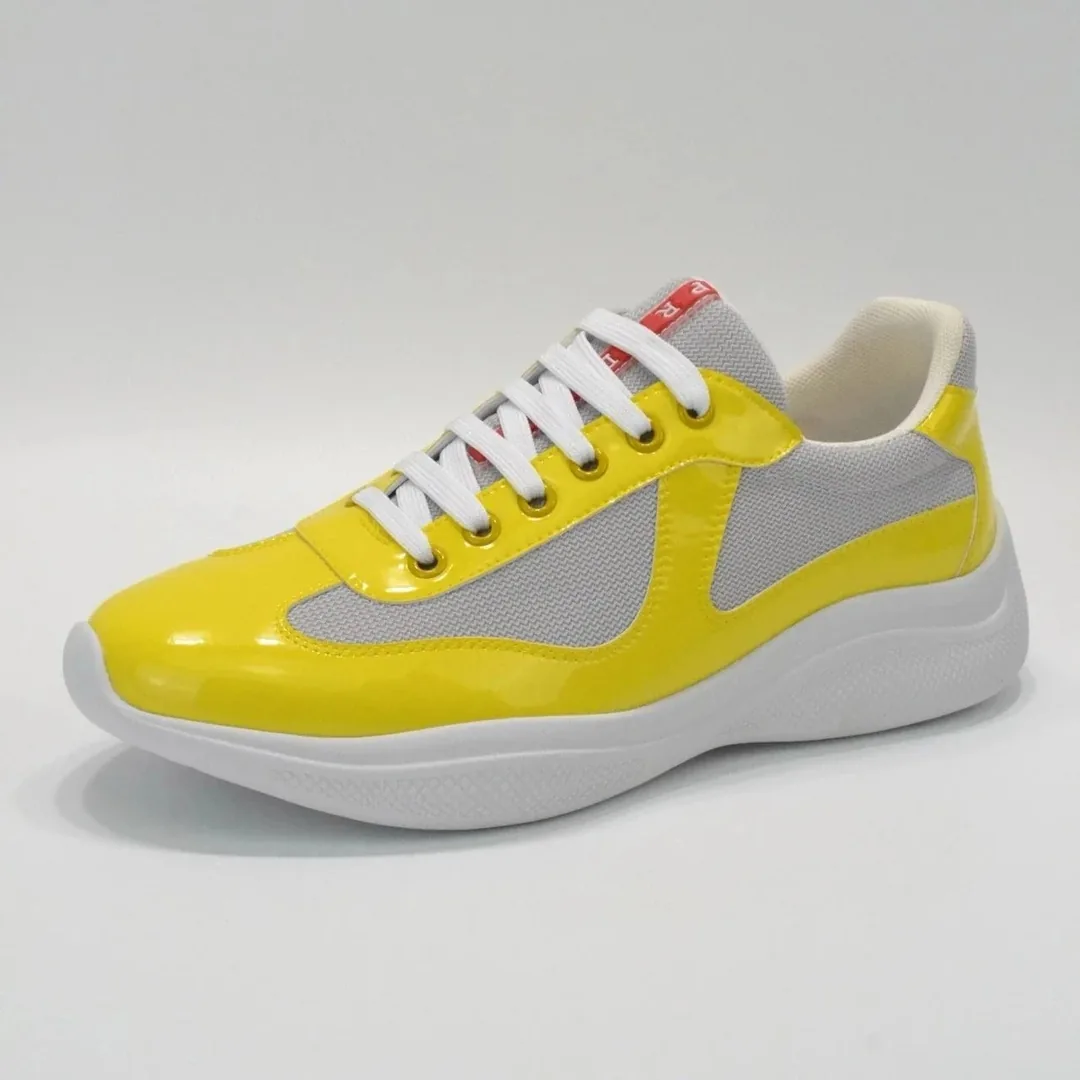 Prada America's Cup Black Platform Trainers — Photo 5