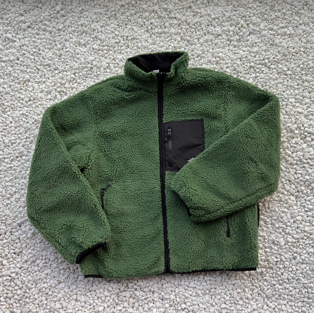 Reversible Eight Ball Shearling Jacket — Photo 14