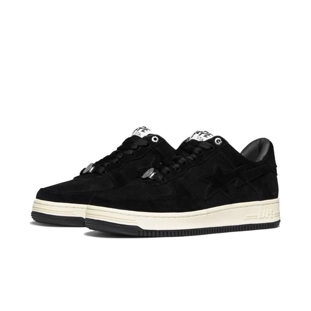 Bape Sta Pink Suede Sneakers — Photo 4