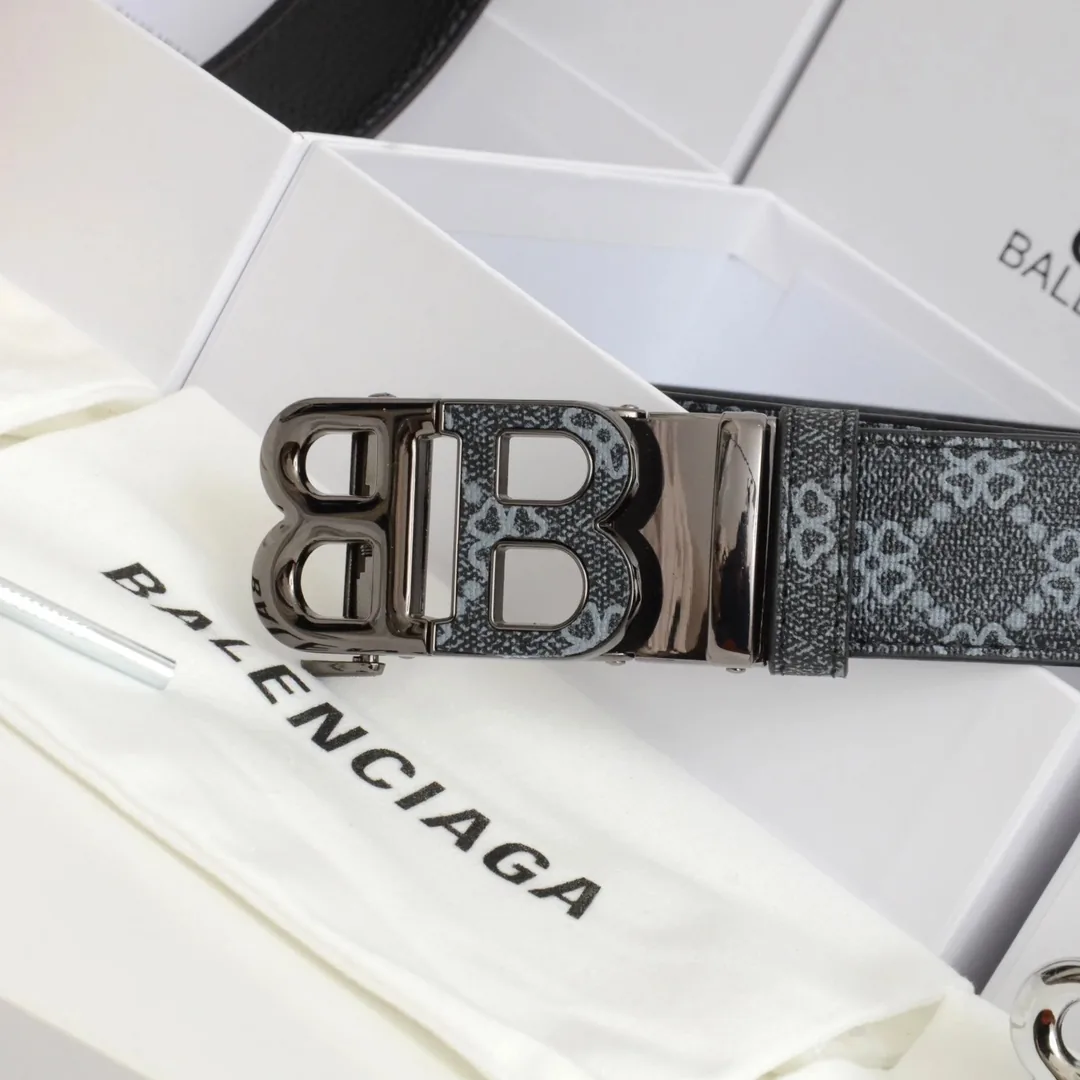 Balenciaga Signature Coated Canvas Belt — QC