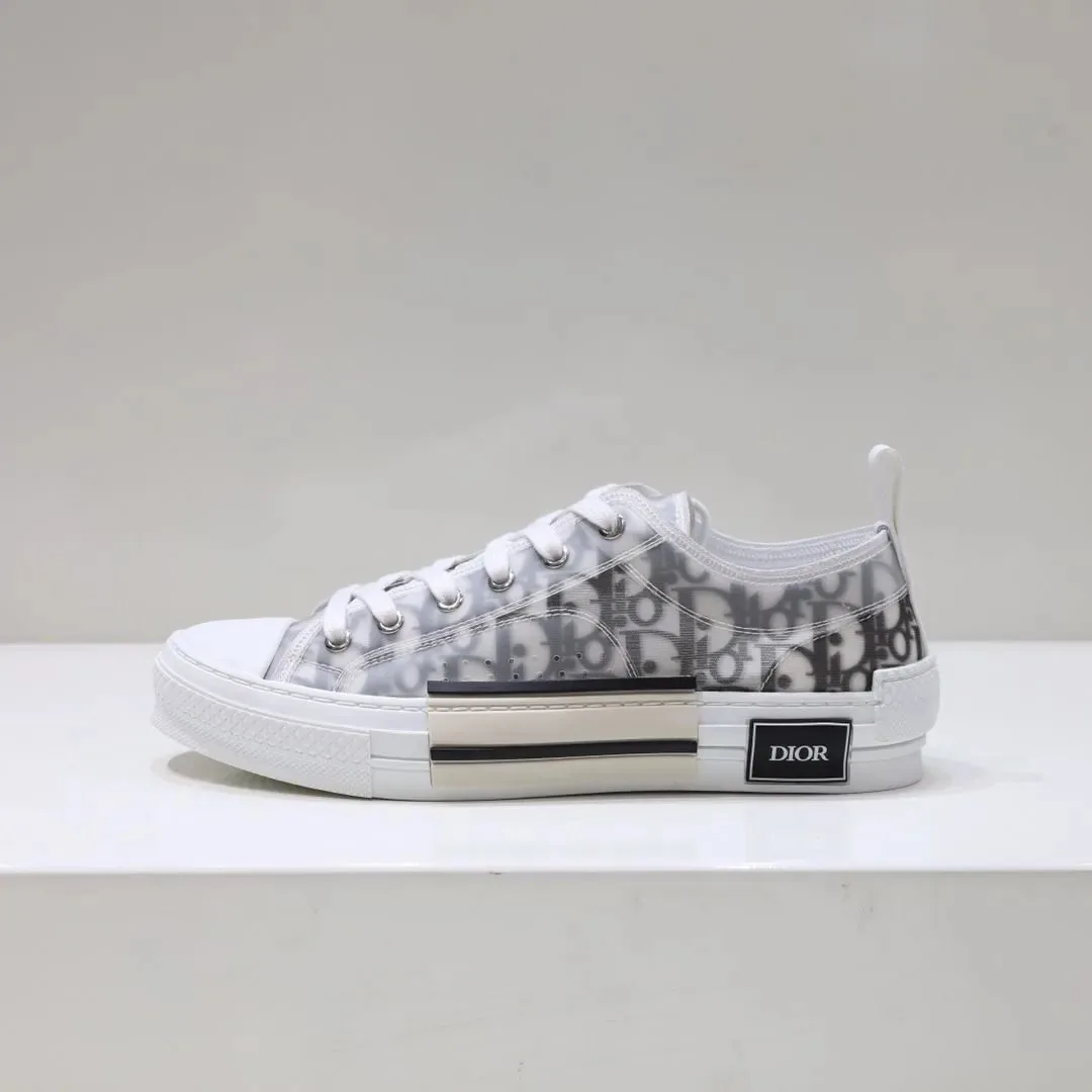 Dior B23 Grey Knit Cup-Sole Sneakers — Photo 14