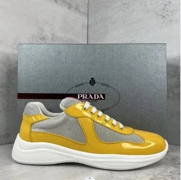 Prada America's Cup Beige Sneakers — Photo 10