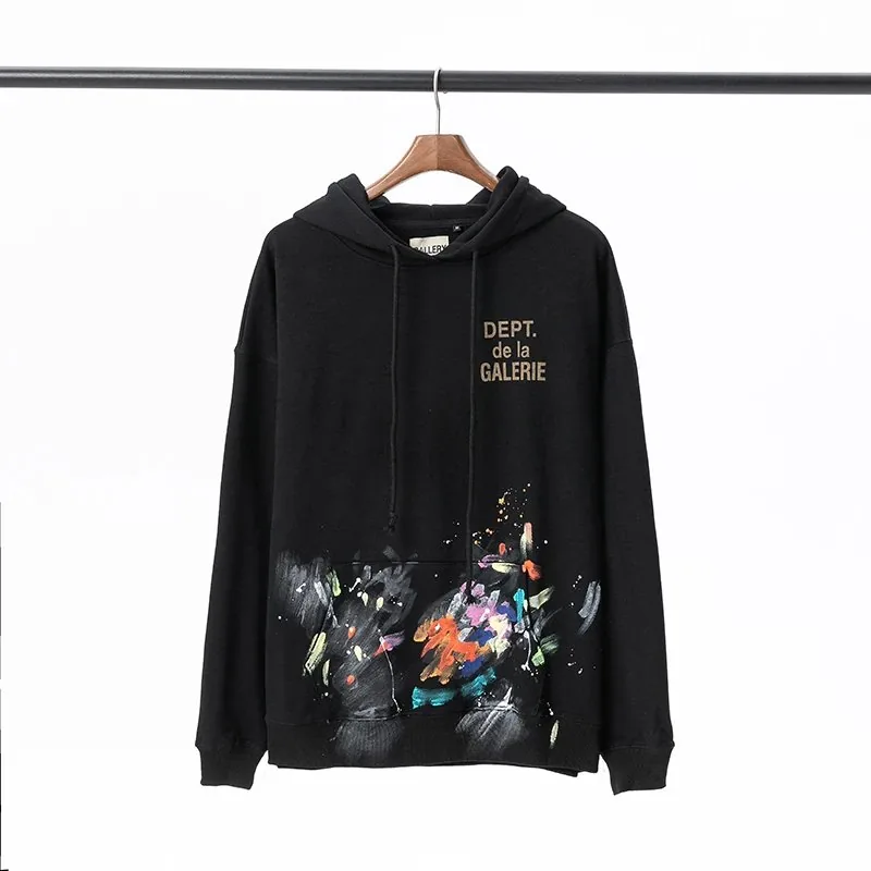 Print Hooded Hoodie — Photo 9