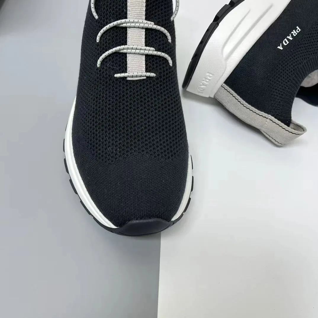 Prada White High-Top Sneakers — QC