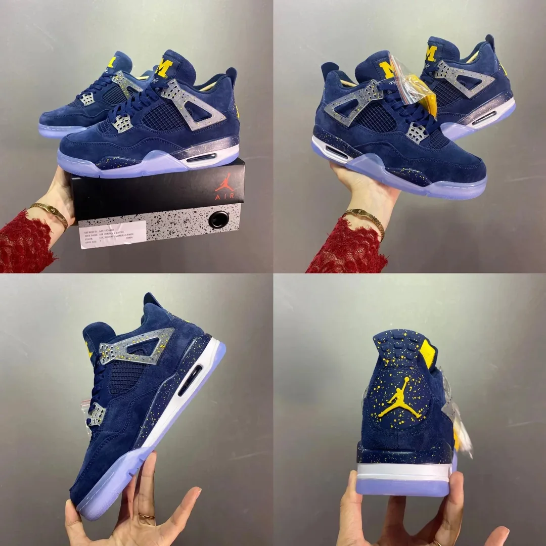 Jordan 4 Basketball Sneakers — Photo 5