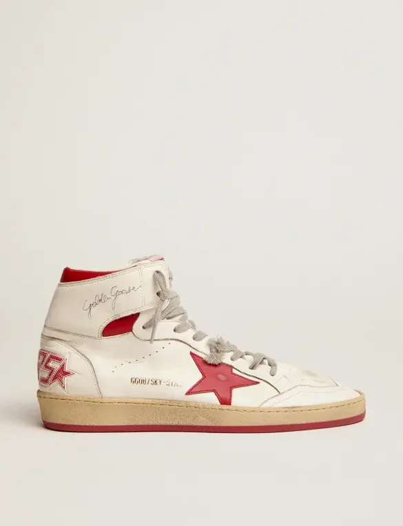 Golden Goose Sky-Star Low-Top Sneakers — Photo 12