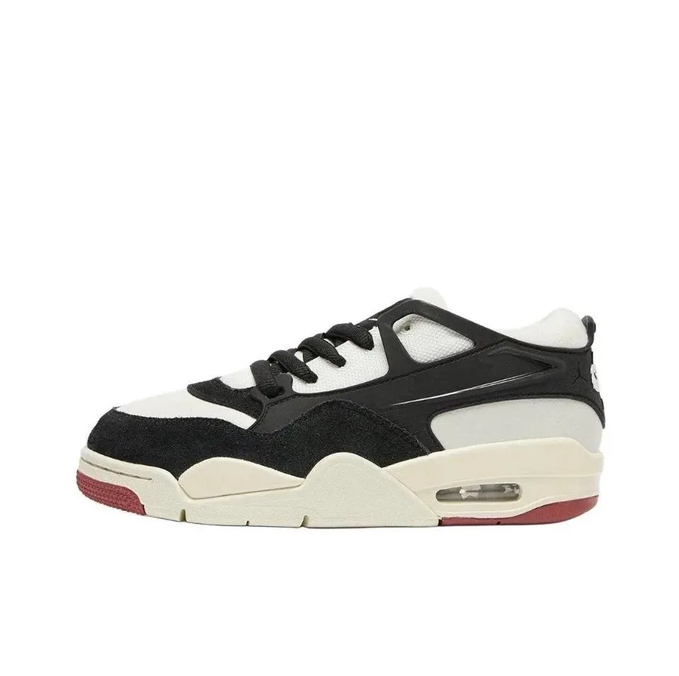 Jordan 4 RM Grey Low-Top Trainers — QC