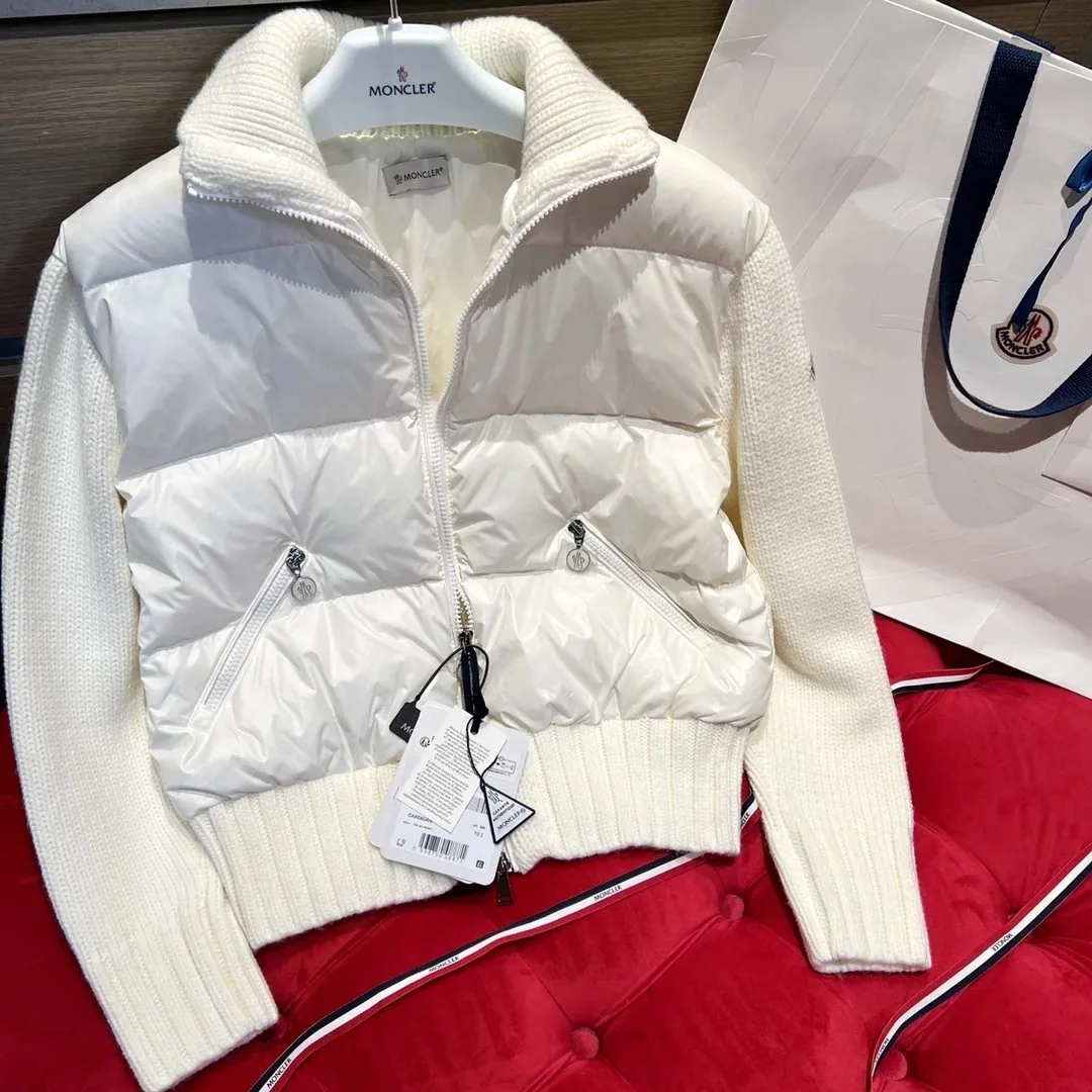 Winter Knit Down Jacket — Photo 4