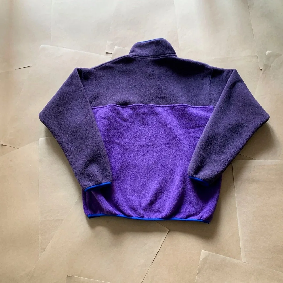 Patagonia Fleece Snap Pullover Jacket — QC