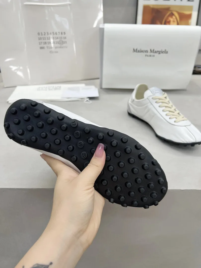 Maison Margiela Leather High-Top Sneakers — photo 9