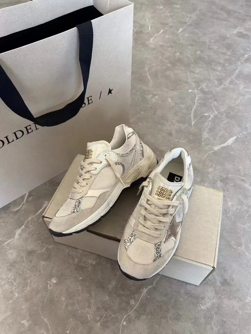 Golden Goose Dad-Star Black White D-Star Runners — photo 5