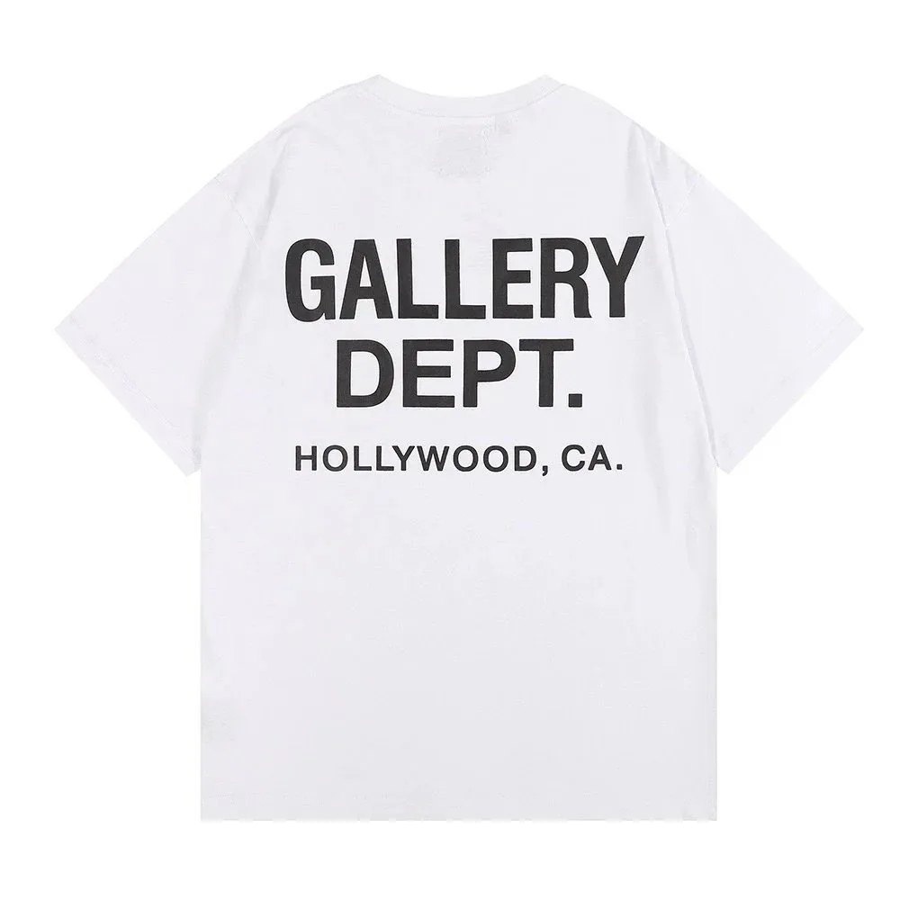 Gallery Dept Splatter Letter Hooded Hoodie — Photo 13