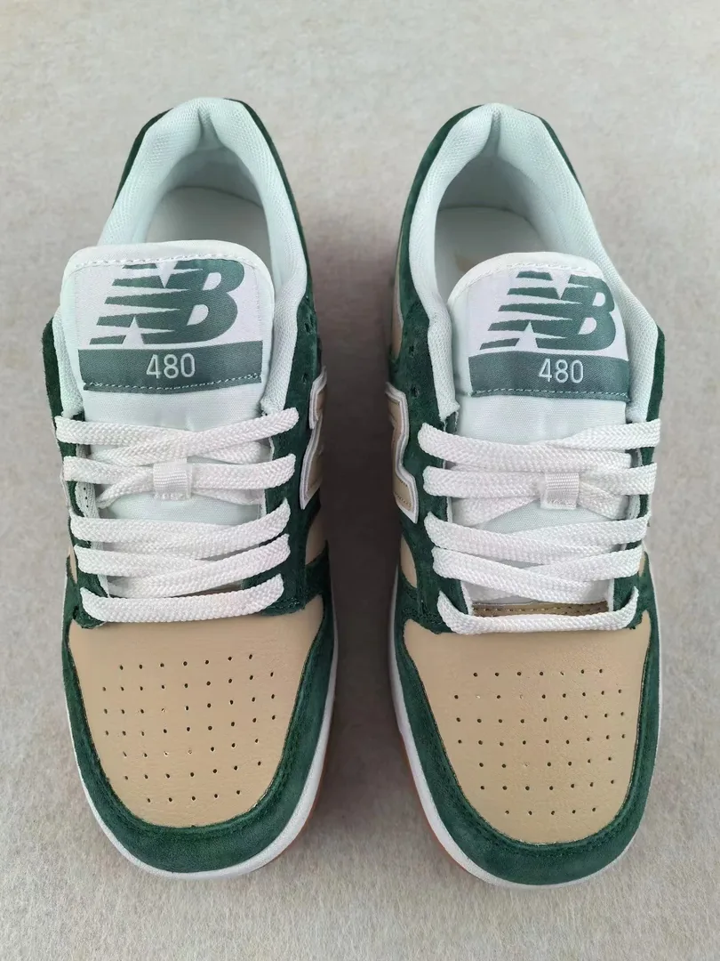 New Balance Numeric 480 Green Camo Skate Shoes — Photo 2