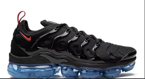 Nike Air VaporMax Plus Mesh Cushion Platform Sneakers — Photo 12