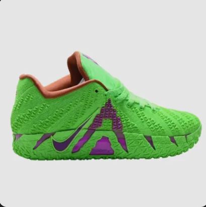 Nike A'One White Basketball Shoes — Photo 3