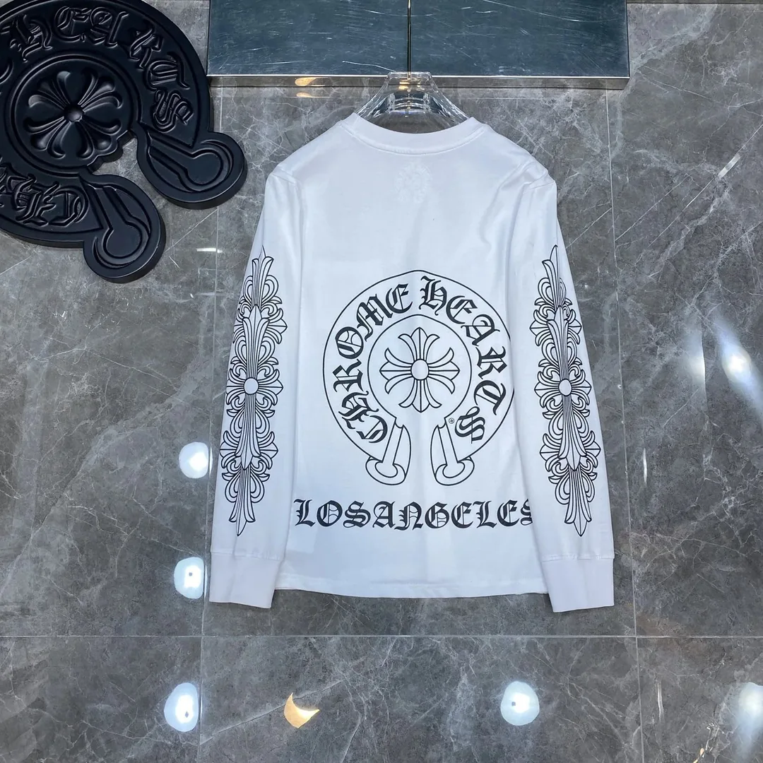 Chrome Hearts Cotton Long-Sleeve Tee — QC