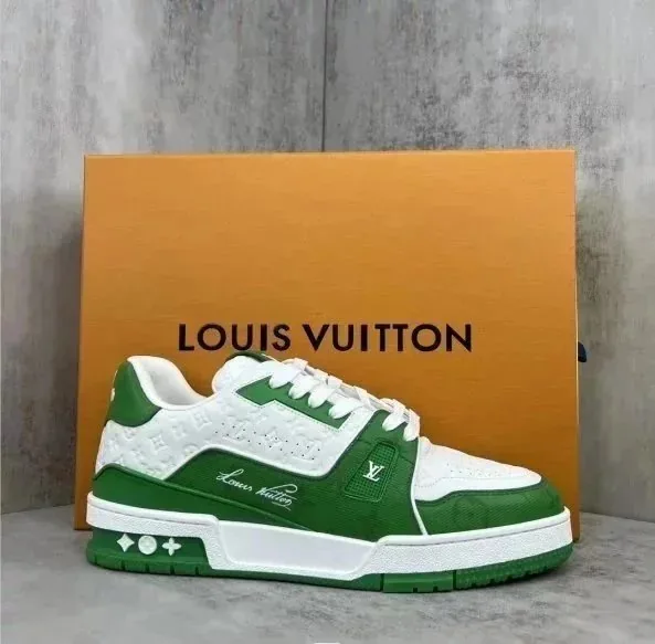 Louis Vuitton LV Trainer Brown Trainers — Photo 12