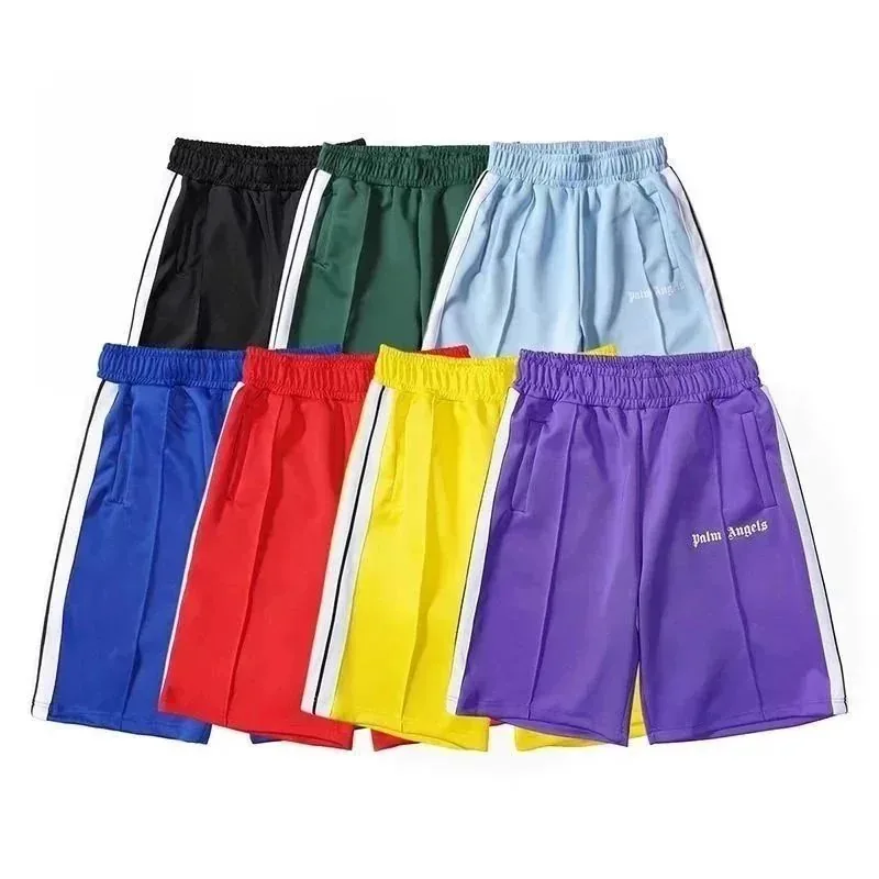 Palm Angels Side Stripe Sweat Shorts Collection