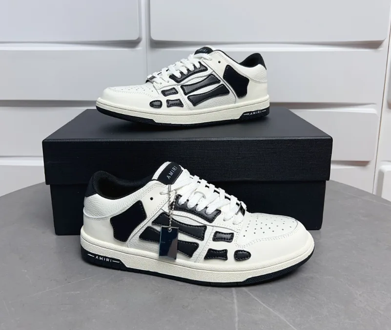 Amiri Skel-Top Low Skeleton Sneakers — photo 2