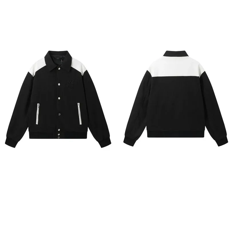Amiri Embroidered Baseball Jacket — Photo 15