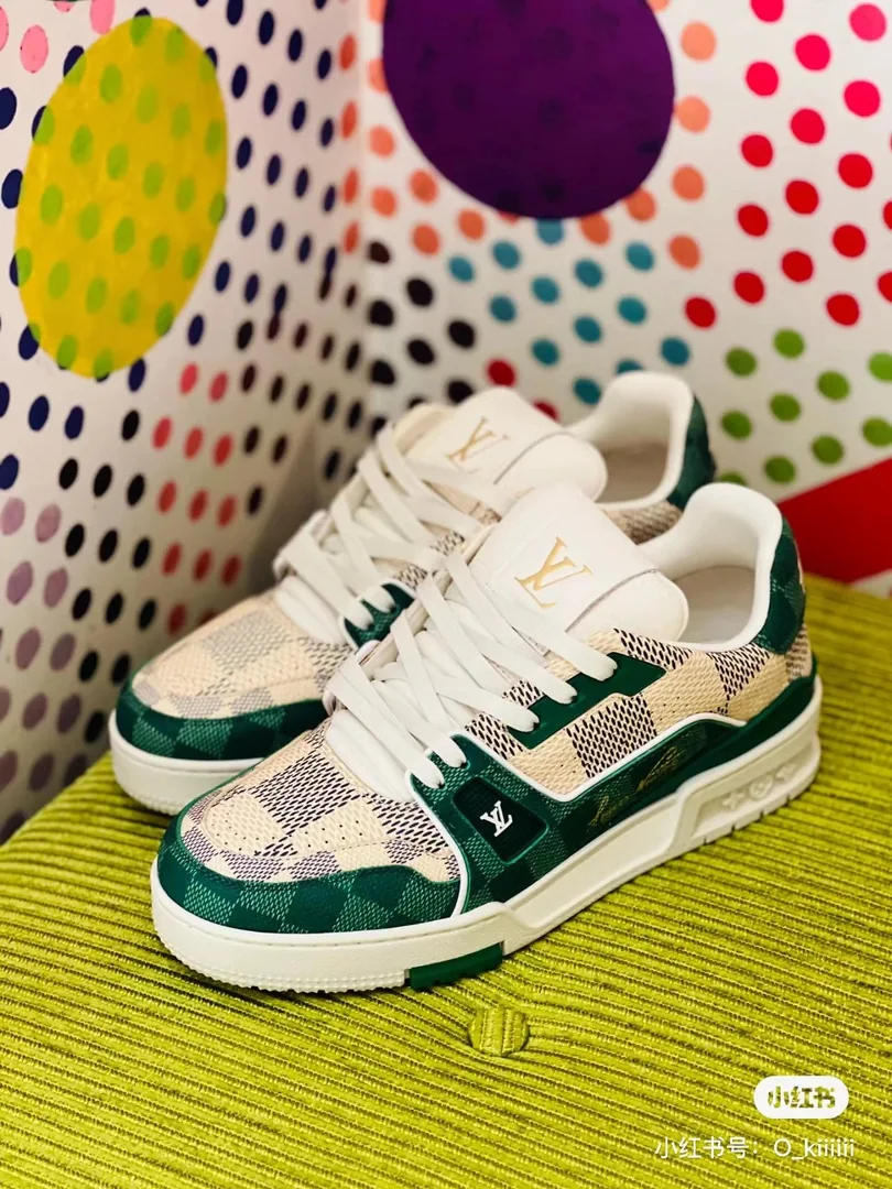 Louis Vuitton LV Trainer Blue Low-Top Trainers — photo 9
