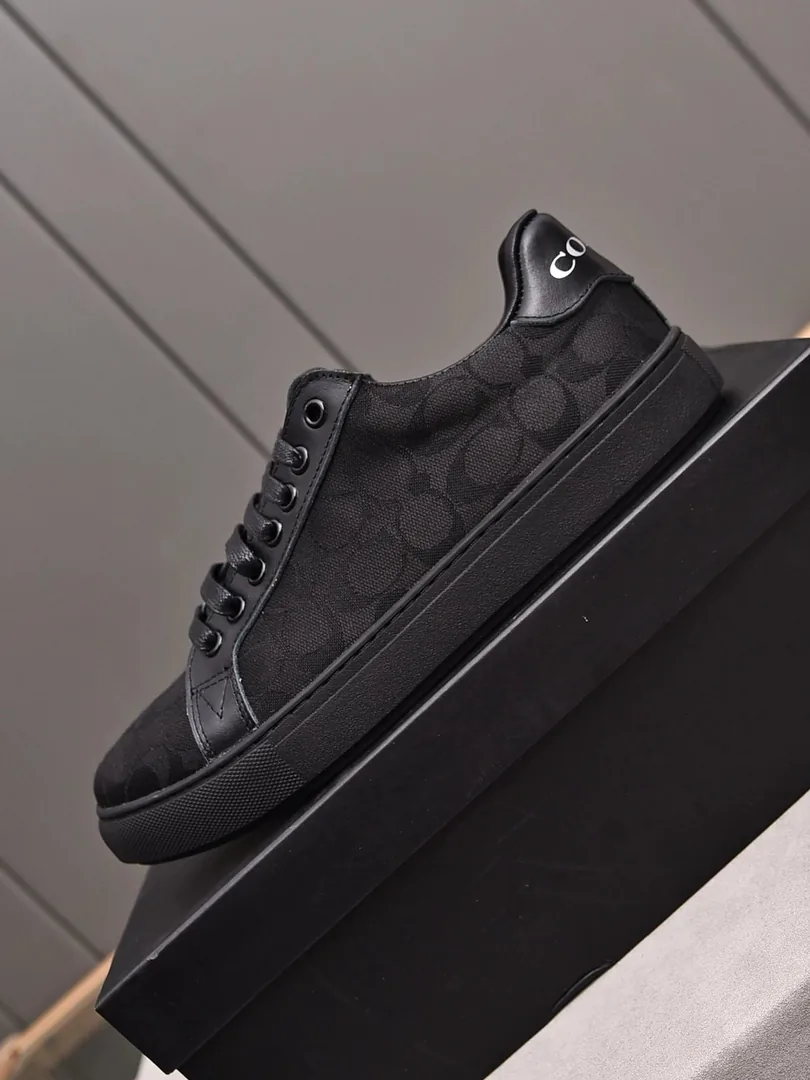 Coach Low-Top Lace-Up Sneakers — Photo 8