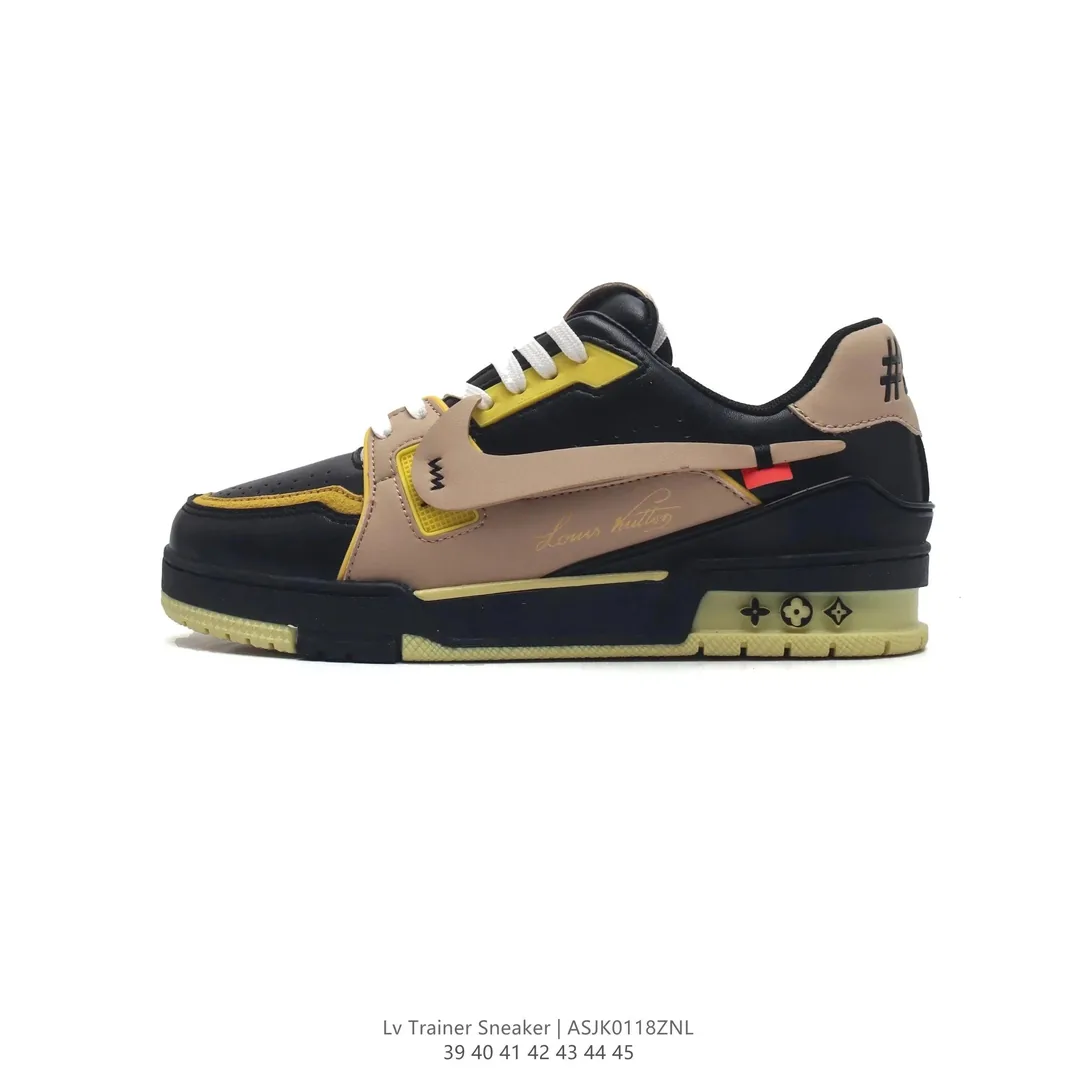 Louis Vuitton LV Trainer Multicolor Low-Top Sneakers — Photo 12