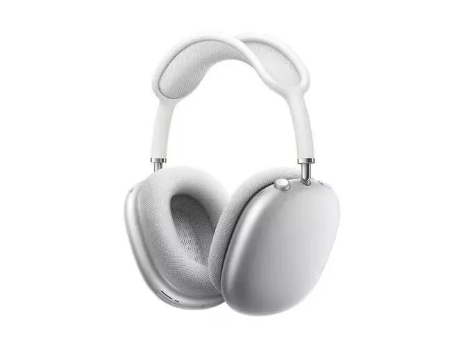 Silver Over-Ear Headphones