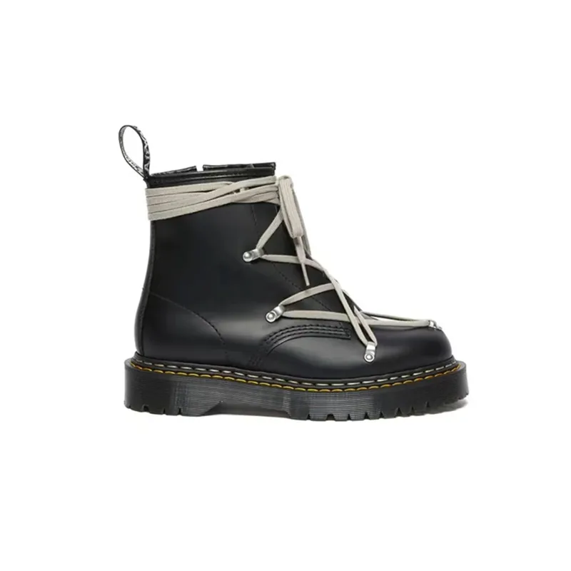 Rick Owens Ramones Black High-Tops — Photo 6