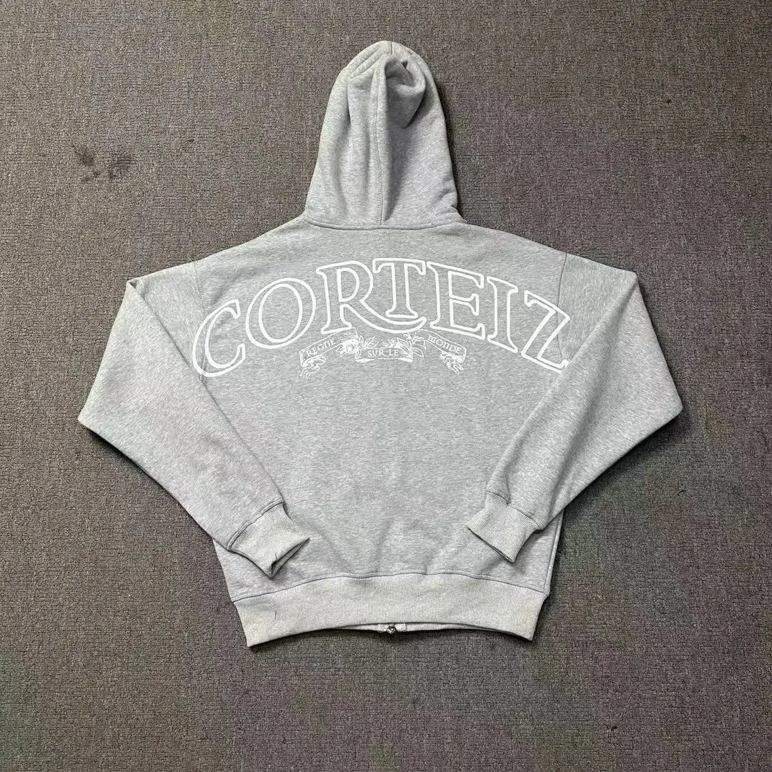 Printed Zip Hoodie Sweatpants Set — photo 4